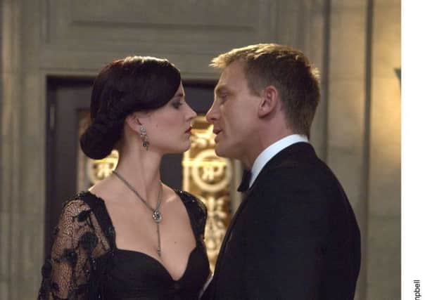 Eva Green and Daniel Craig in 2006 Bond film Casino Royale
