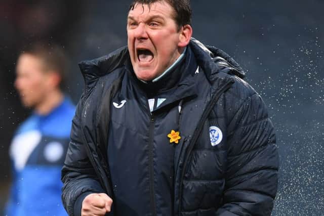 St Johnstone manager Tommy Wright. Picture: SNS Group