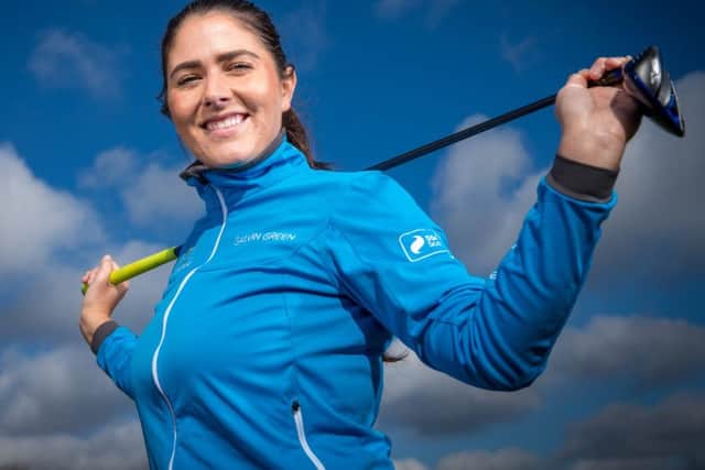 Kelsey MacDonald at the Team Hydro launch.
Picture: Kenny Smith