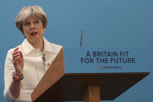 Britain's Prime Minister Theresa May will travel around the UK to discuss the strengths of Breixt. Picture: Getty Images