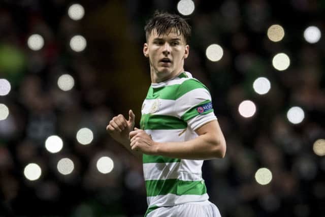 Kieran Tierney has played 53 games for Celtic this season. Craig Foy/SNS