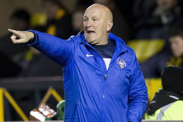 Morton manager Jim Duffy. Picture: Bruce White/SNS