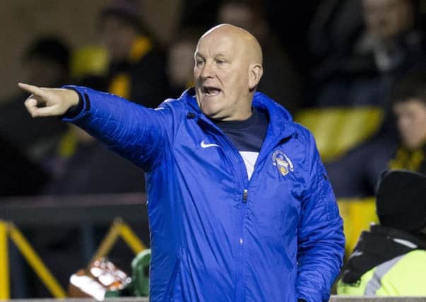 Morton manager Jim Duffy. Picture: Bruce White/SNS