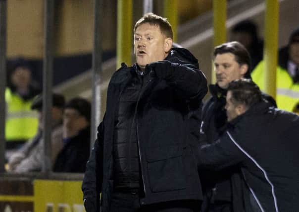 Livingston manager David Hopkin. Picture: Bruce White/SNS
