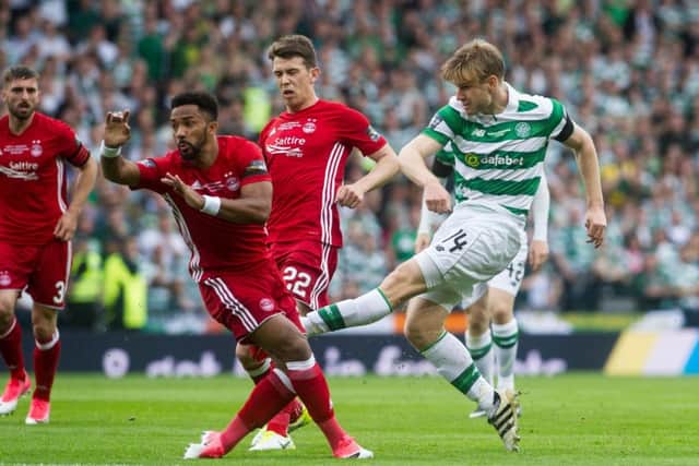 Stuart Armstrong will see his Celtic contract expire in 2019. Picture: John Devlin
