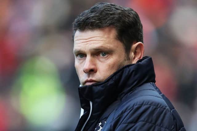 Graeme Murty watched his side lose to Kilmarnock on Saturday. Picture: Getty