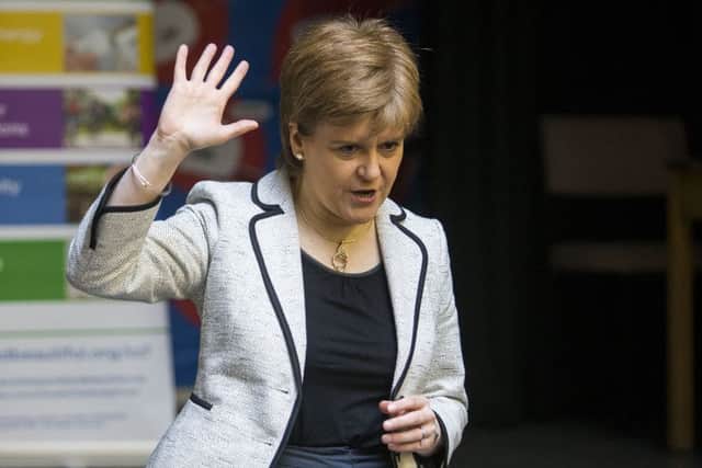 Nicola Sturgeon criticised Russia over their alleged involvement in the poisioning of a former spy. Picture: SWNS