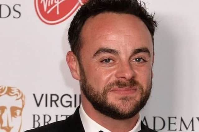 Ant McPartlin was involved in a collision with two other cars. Picture: Getty