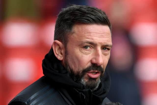 Derek McInnes says his squad is capable of reaching the Scottish Cup final. Picture: SNS