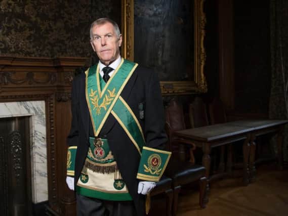 Ramsay McGhee, depute grand master of the Grand Lodge of Scotland. Photograph: Graham Hunter