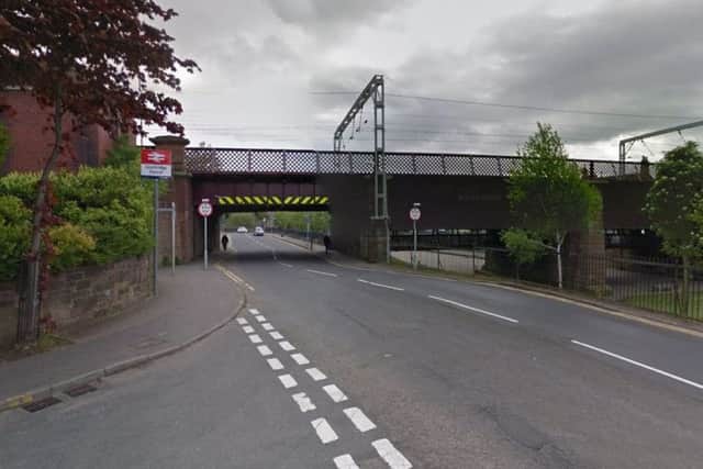The man's body was discovered on West Canal Street, Coatbridge. Pic: Google