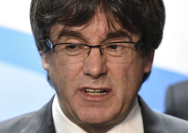 Carles Puigdemont. Picture: AFP/Getty