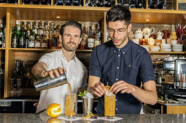 The Bon Vivant, Edinburgh has been awarded a coveted worldwide drinks award for their cocktails. Picture: Malcolm McCurrach