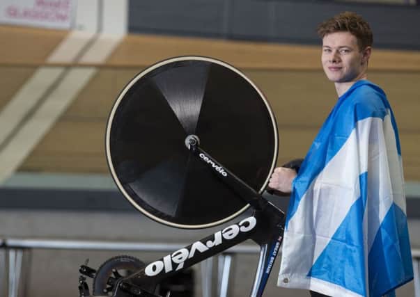Jack Carlin will compete in the sprint and keirin at the Commonwealth Games. Picture: Jeff Holmes