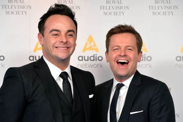 Anthony McPartlin (left) and Declan Donnelly. Picture: Dominic Lipinski/PA Wire