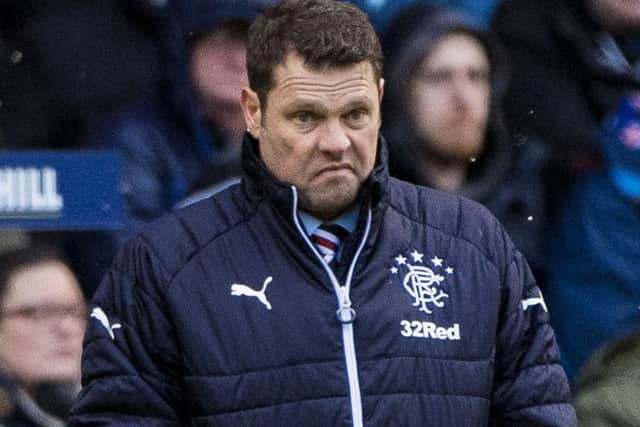 Graeme Murty is in charge until the end of the season. Picture: SNS