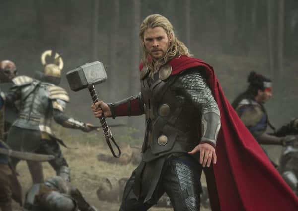High expectations: A boy in Scotland has been named Thor after the Norse god
