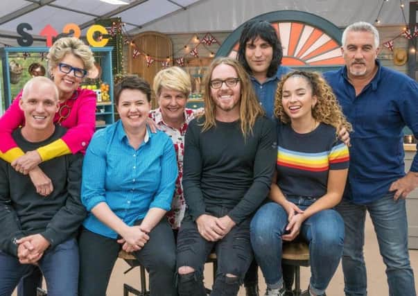 The cast of the Bake Off Special. Picture: Channel 4