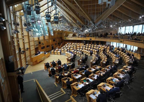 Constructive debate? In Holyrood? Whatever next? (Picture: AFP/Getty)