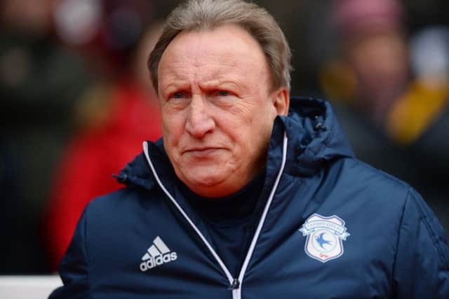 Celtic jibe: Cardiff boss Neil Warnock. Picture: Getty Images