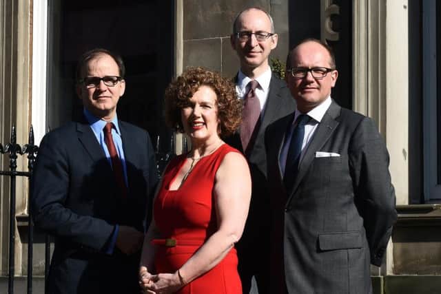 Pic Lisa Ferguson  20/02/2018

Scotsman conference - Martin Curry Asia Uncontrained Trust

 
Caspar Rock, Chief Investment Officer, Cazenove Capital
Andrew Graham, Head of Asia, Martin Currie,
Margaret Lawson, UK Investment Director, SVM Asset Management Limited
Russ Mould, Investment Director,  AJ Bell