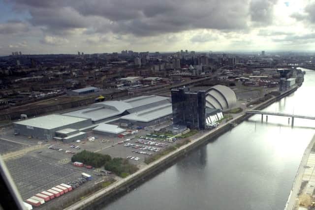 A view across the Clyde and Glasgow. Picture: Allan Milligan