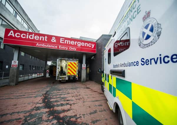 Glasgow Royal Infirmary A&E. Pic: John Devlin