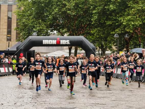 This is the first time the Ironkids events have been run in Scotland