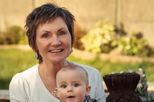 Scottish grandmother Jenny Ackland regularly looks after her grandson.