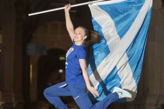 Gymnast Shannon Archer will represent Scotland at the Commonwealth Games. Picture: Jeff Holmes