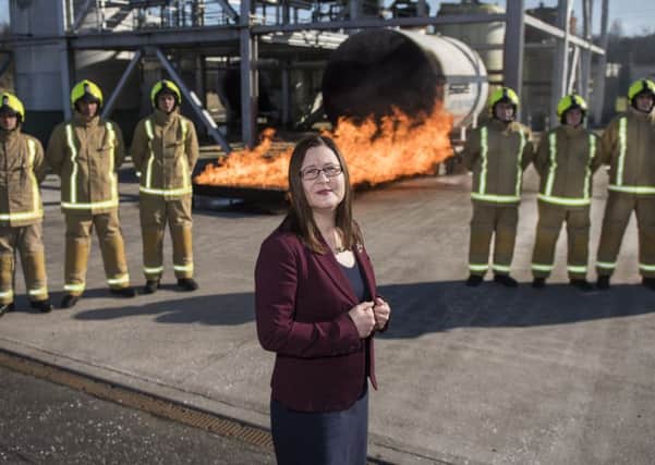 Kirsty Darwent said the service must explore innovative ways of utilising firefighters. Photograph: John Devlin