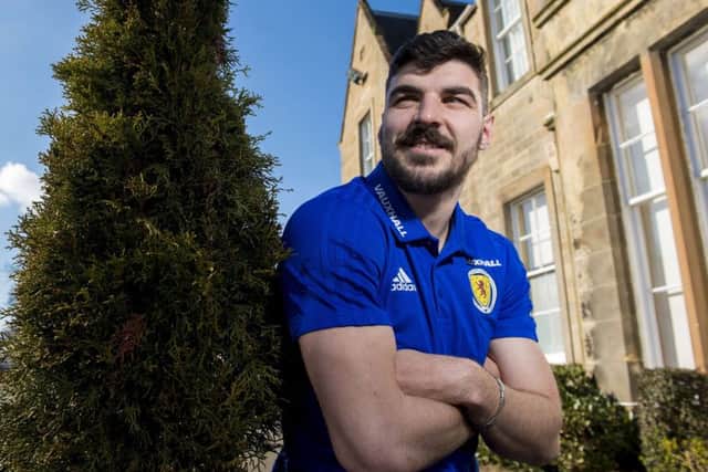 Callum Paterson is looking forward to lining up against Costa Rica at Hampden tomorrow night. Picture: SNS.