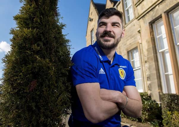 Callum Paterson is looking forward to lining up against Costa Rica at Hampden tomorrow night. Picture: SNS.