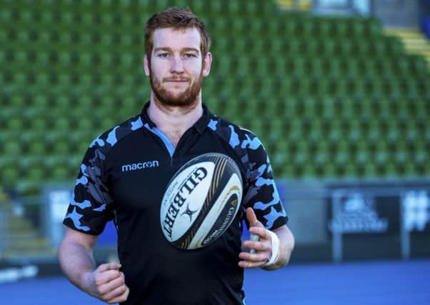 Rob Harley has gained legendary status as Glasgow's record appearance holder. Picture: SNS/SRU