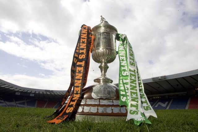 Queen's Park were the first club to have their name on the famous trophy. Picture: SNS