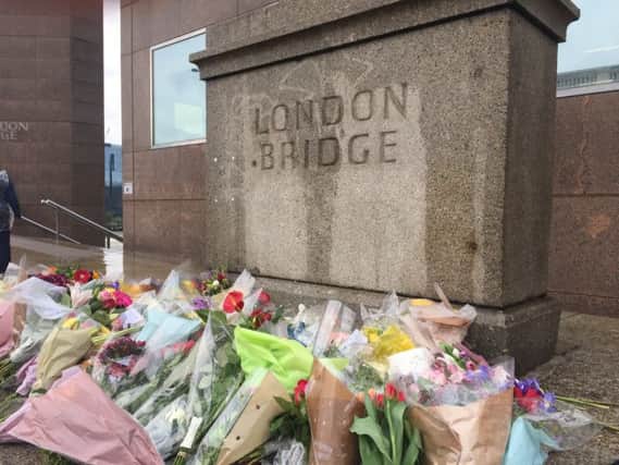 Well wishers will be able to post tributes at a memorial to the victims of London terror attacks