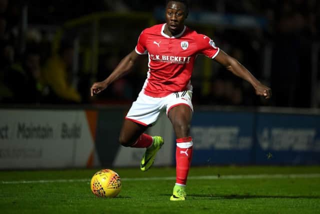 Andy Yiadom in action for Barnsley against Burton Albion. Picture: Getty Images