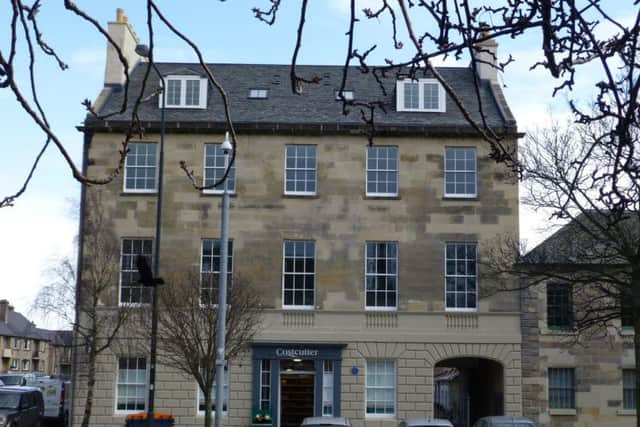 The former Cross Keys Hotel in High Street, Dalkeith, after.