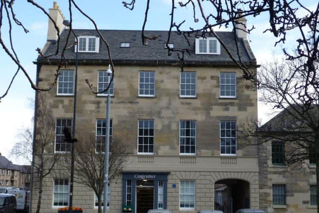 The former Cross Keys Hotel in High Street, Dalkeith, after