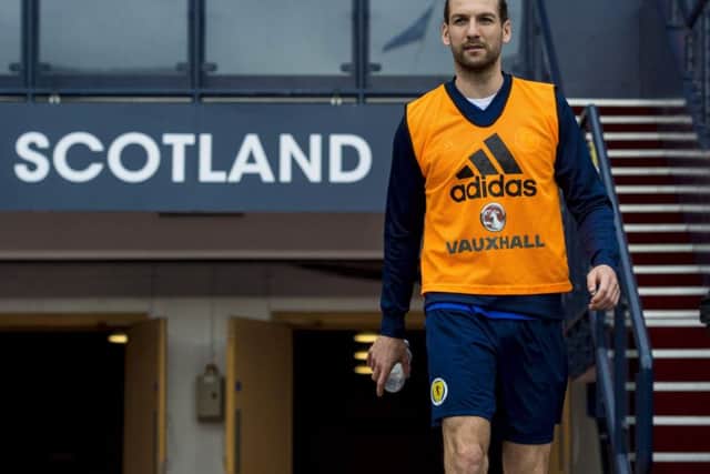 Charlie Mulgrew will captain Scotland against Costa Rica. Picture: SNS Group