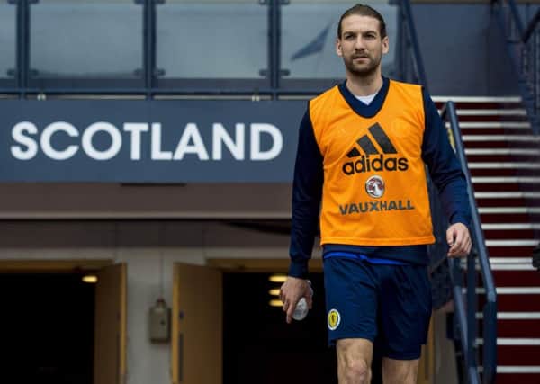 Charlie Mulgrew will captain Scotland against Costa Rica. Picture: SNS Group
