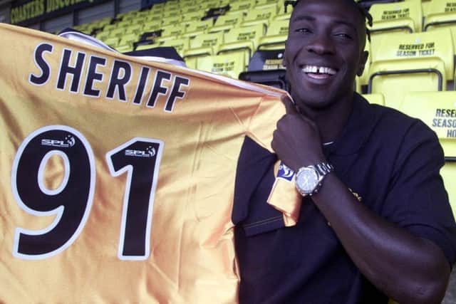 Cherif Toure Maman signed for Livingston in 2001 and wore 91 - the number he wore when he played basketball