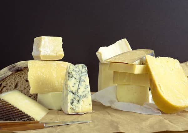 Cheese can be high in fat and salt