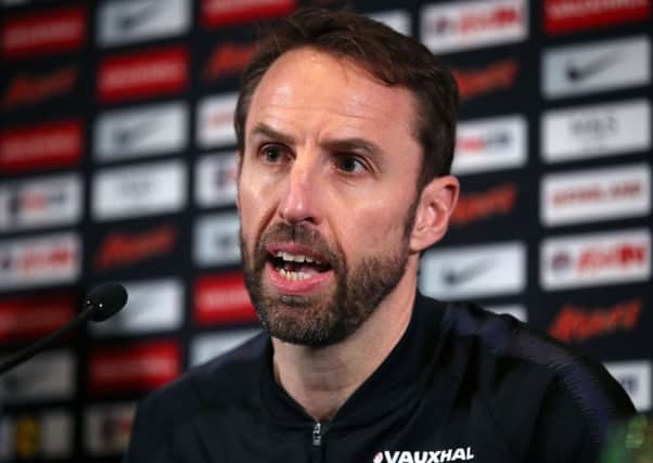 Gareth Southgate speaks to the media in Amsterdam ahead of England's friendly against the Netherlands. Picture: Nick Potts/PA