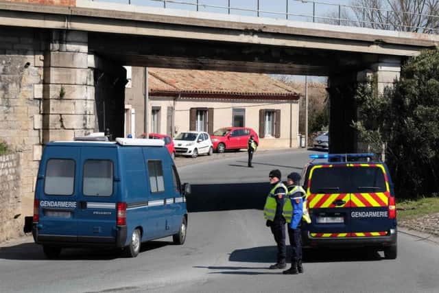 At least two people were killed after a gunman claiming allegiance to the Islamic State group opened fire and took hostages at a supermarket in southwest France. Pic: Getty