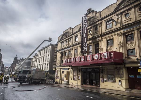 Day 2 of the fire that started in Victoria's Nightclub on Suchiehall St.