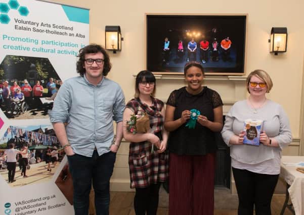 Young people from Reach For Change autism project at the Epic Awards Shortlist Celebration. Photo credit Derek Anderson