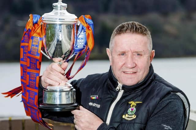 John Robertson is having to build a new team at Inverness. Picture: SNS.