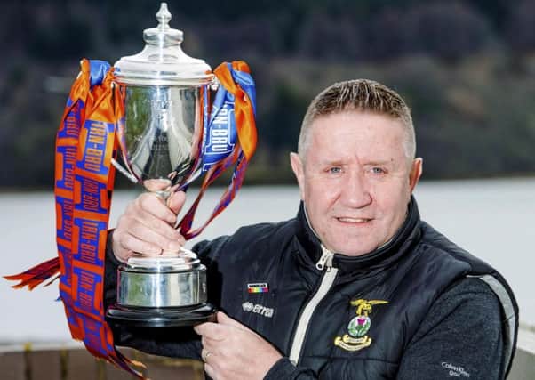 John Robertson is having to build a new team at Inverness. Picture: SNS.