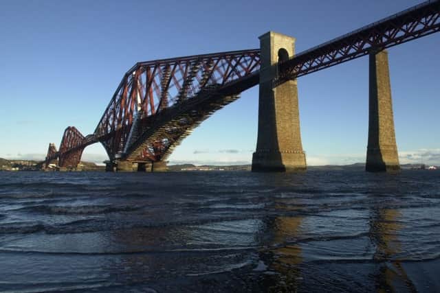 The Forth Bridge, which carries the east coast mainline, was opened on March 4, 1890, by the future Edward VII. Picture: Rob McDougall